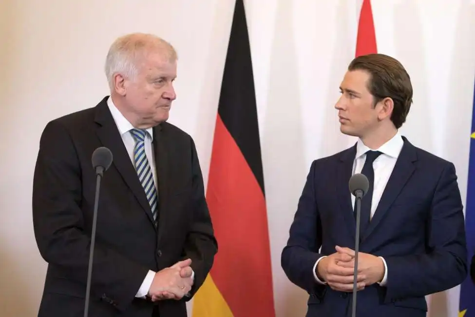 sebastian kurz horst seehofer