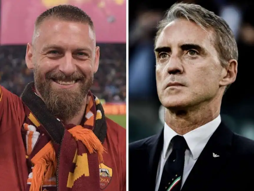 daniele de rossi roberto mancini