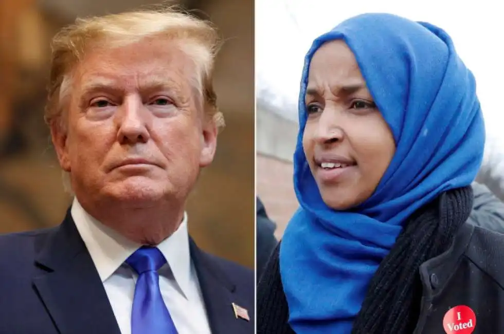 donald trump ilhan omar