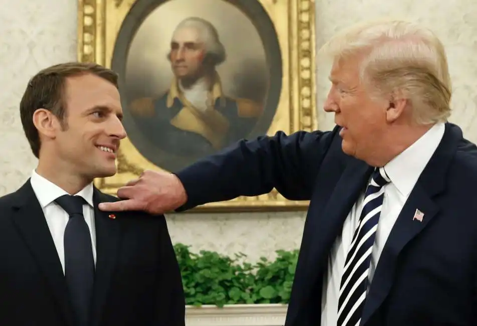 emmanuel macron donald trump