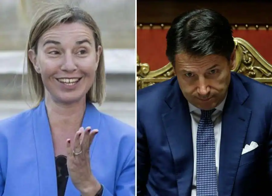 federica mogherini giuseppe conte