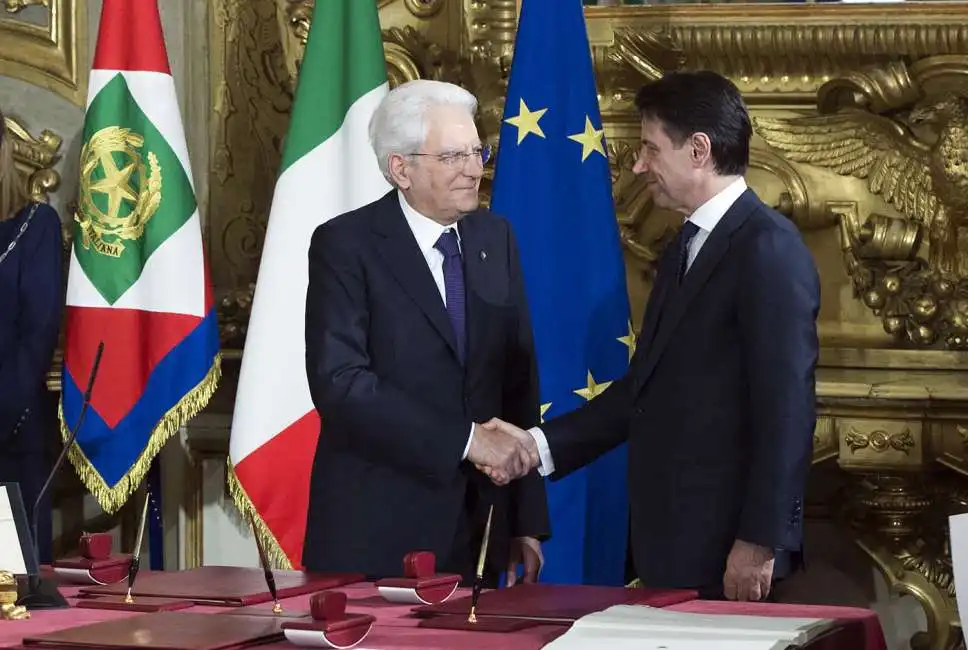 giuseppe conte sergio mattarella