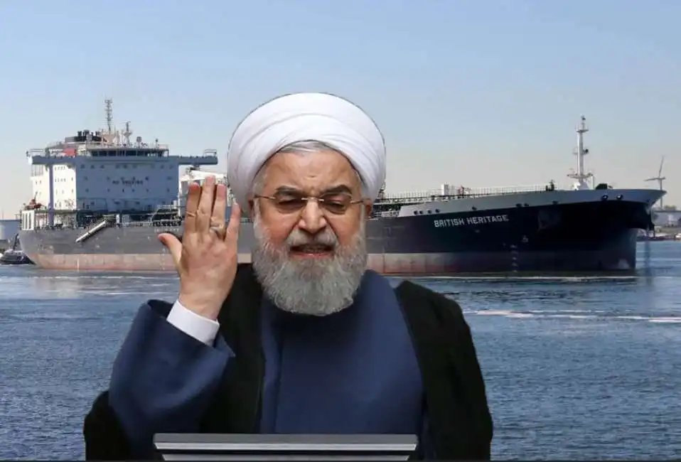 iran rohani petroliera british heritage