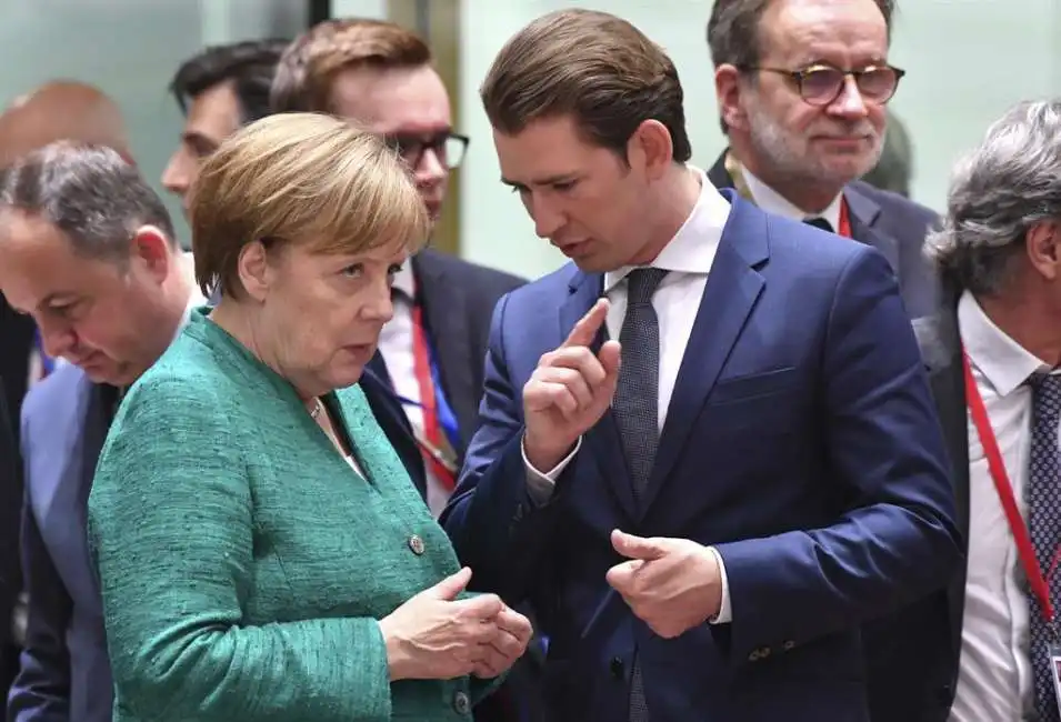 kurz merkel