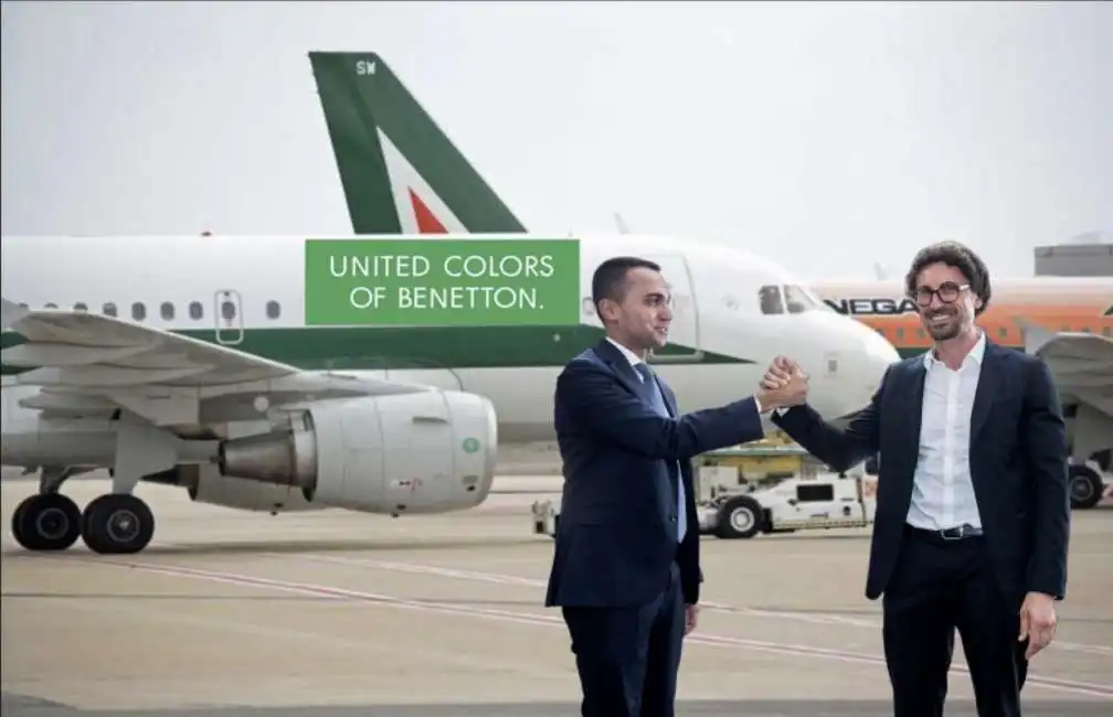 luigi di maio danilo toninelli alitalia benetton atlantia