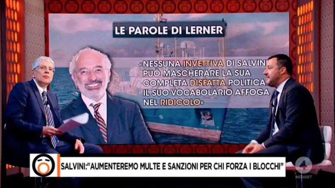 mario giordano matteo salvini fuori dal coro 