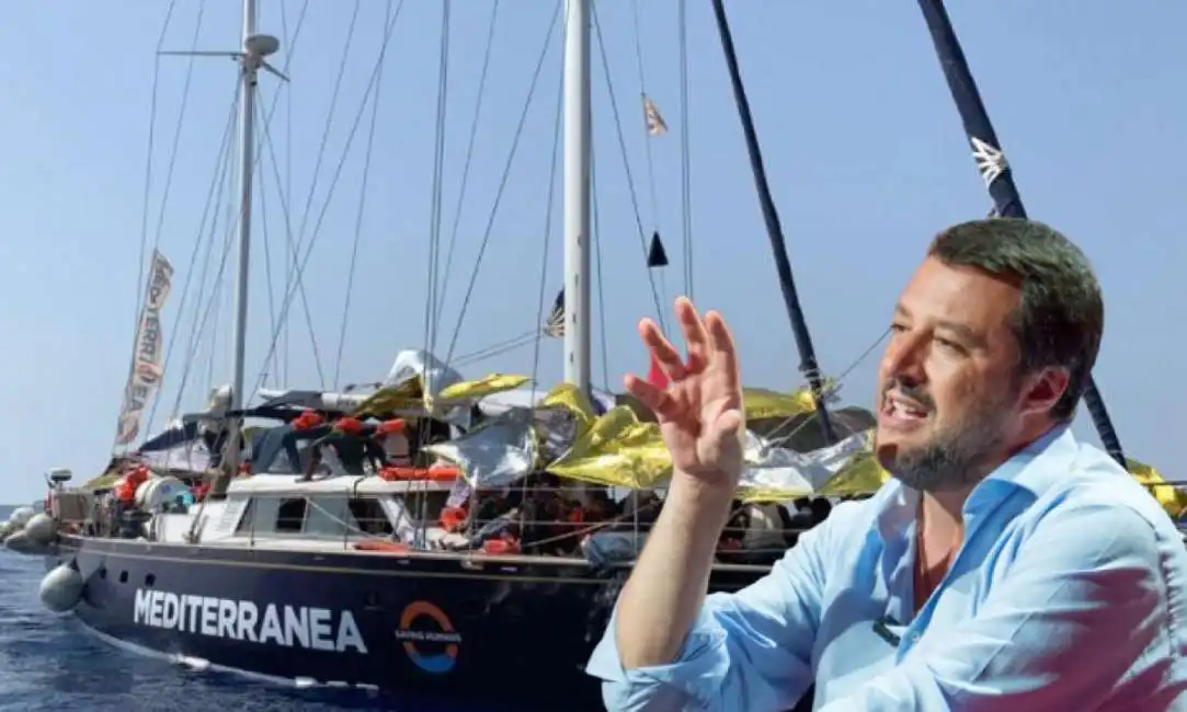 matteo salvini ogn alex mediterranea