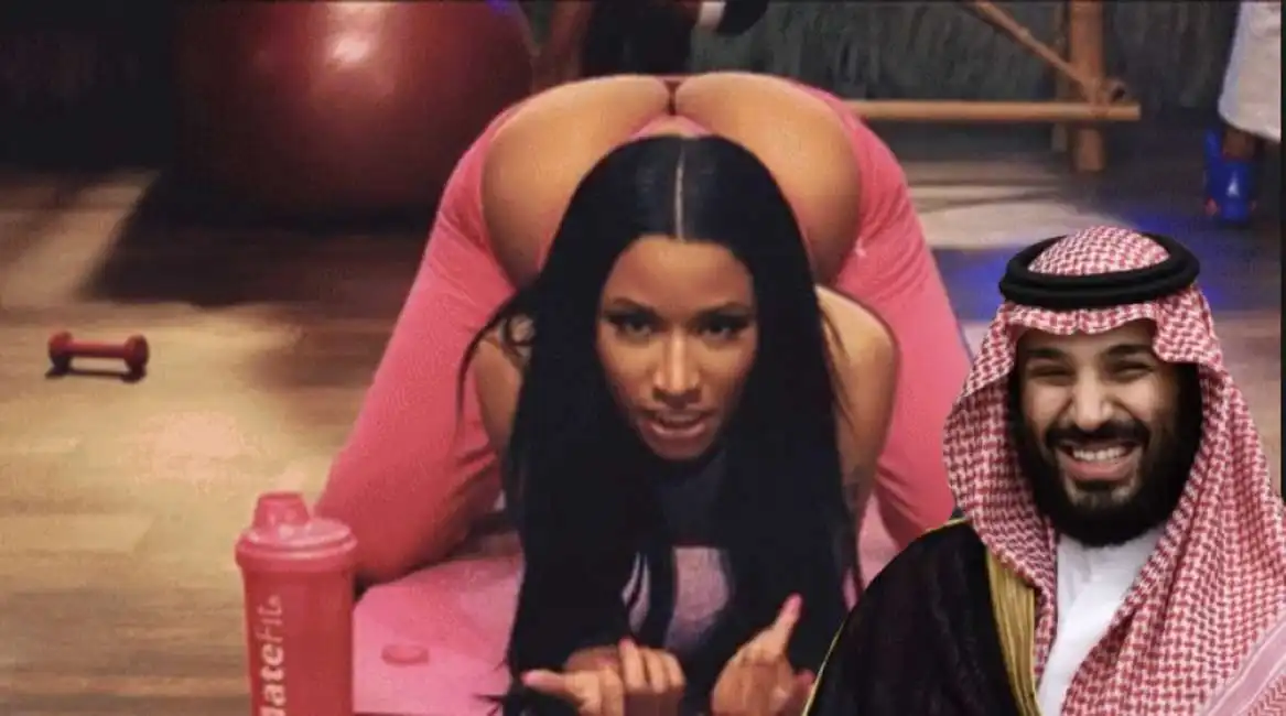 nicki minaj mohammed bin salman