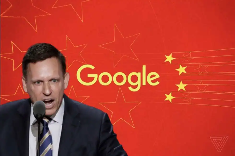 peter thiel google cina