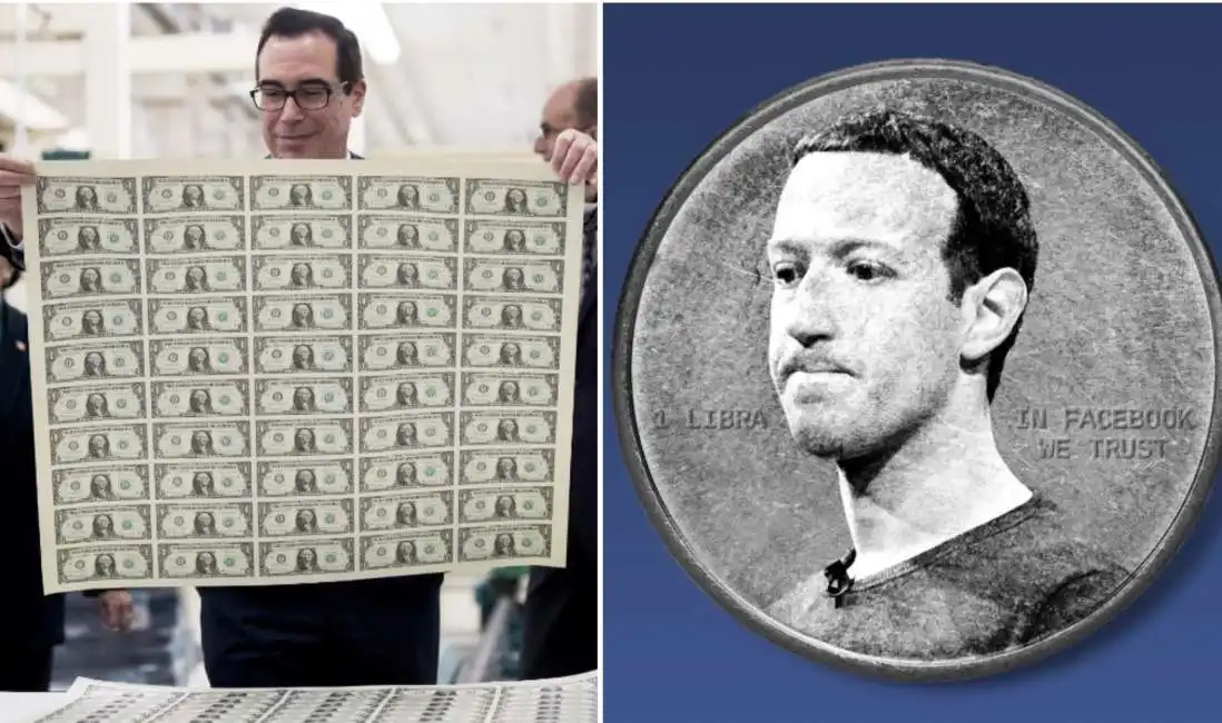 steven mnuchin mark zuckerberg libra