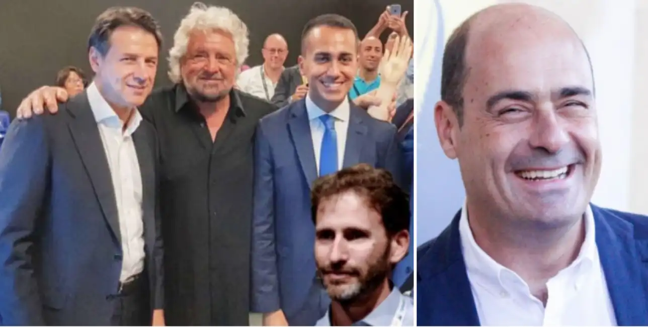 conte grillo casaleggio zingaretti