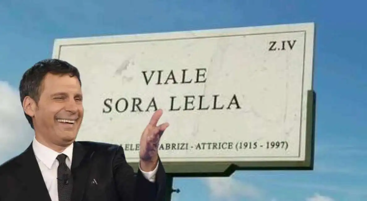 fabrizio frizzi sora lella