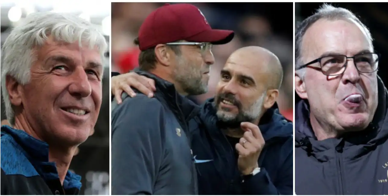 gasperini klopp guardiola bielsa