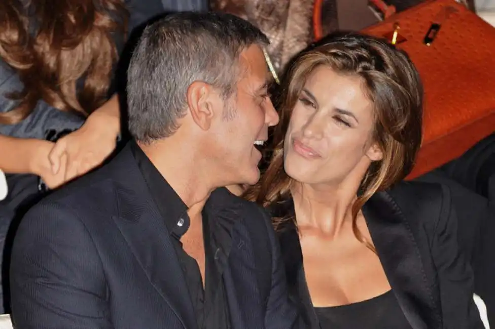 george clooney e elisabetta canalis 