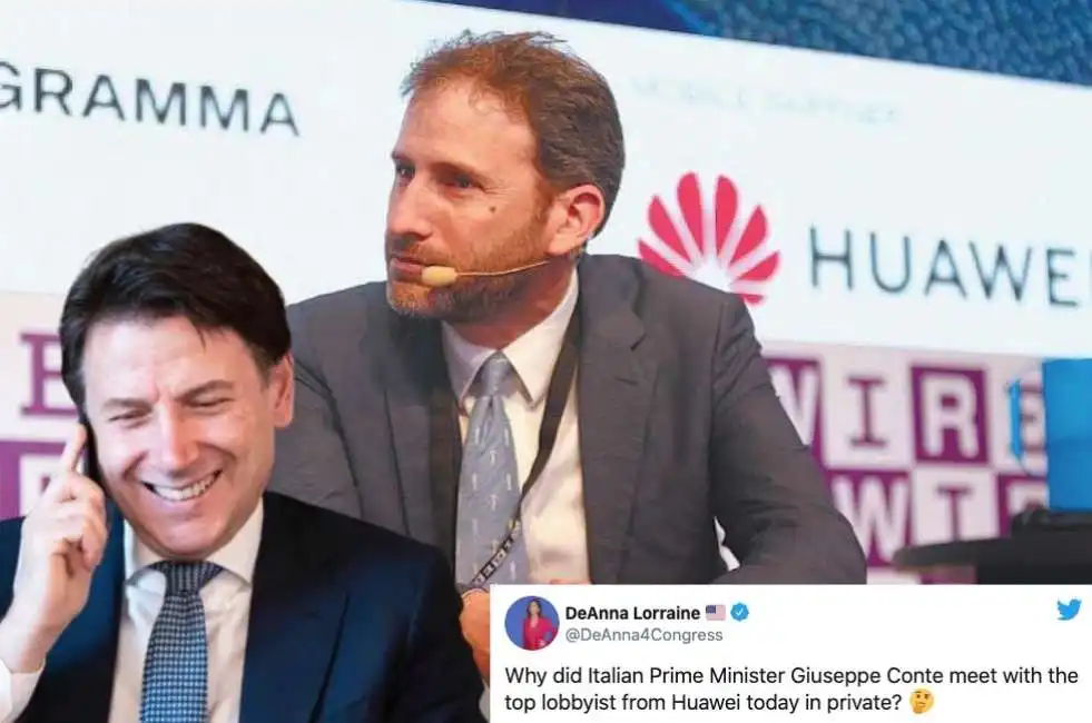 giuseppe conte davide casaleggio huawei