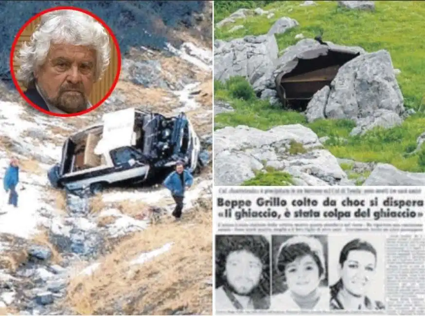 incidente stradale beppe grillo chevrolet