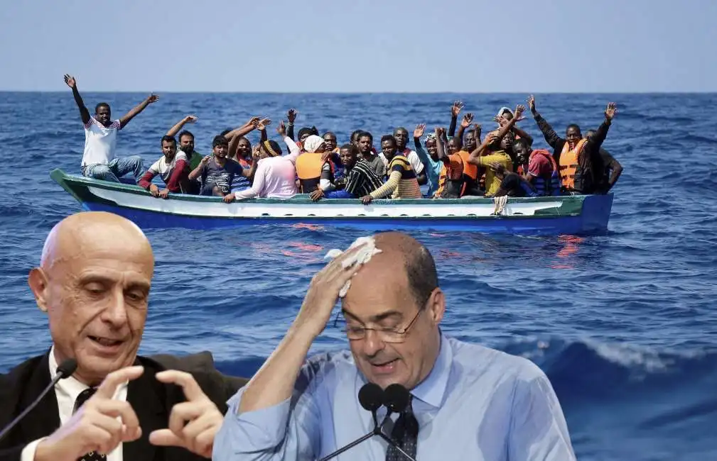 migranti marco minniti nicola zingaretti