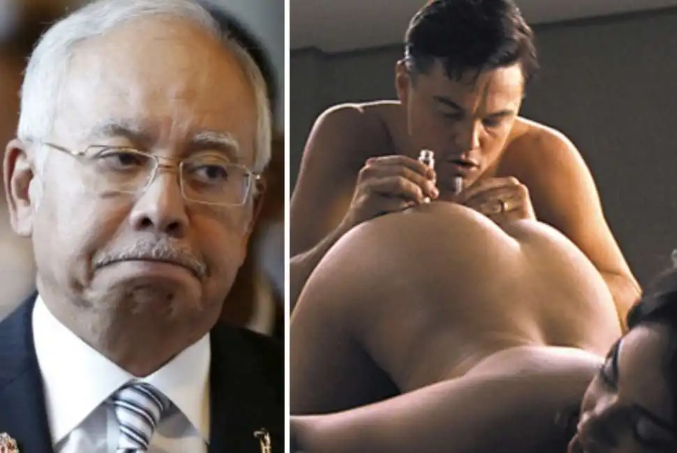 najib razak wolf of wall street