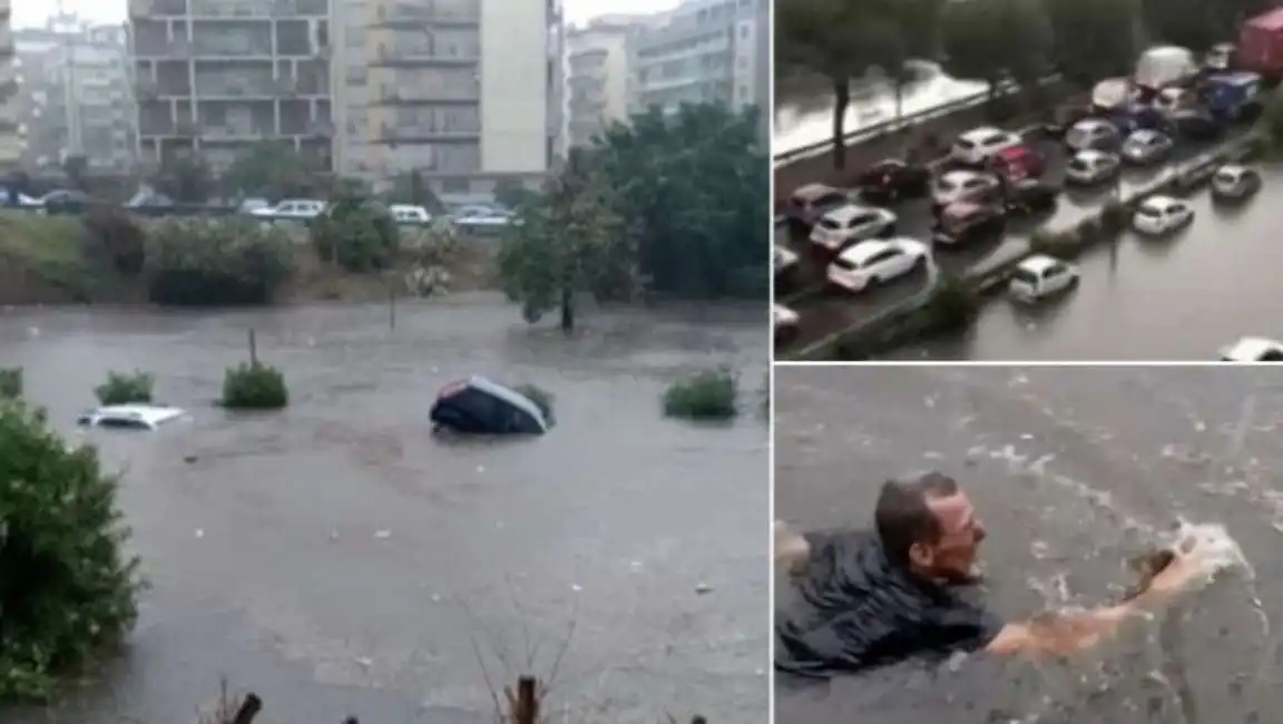 palermo bomba d'acqua nubifragio