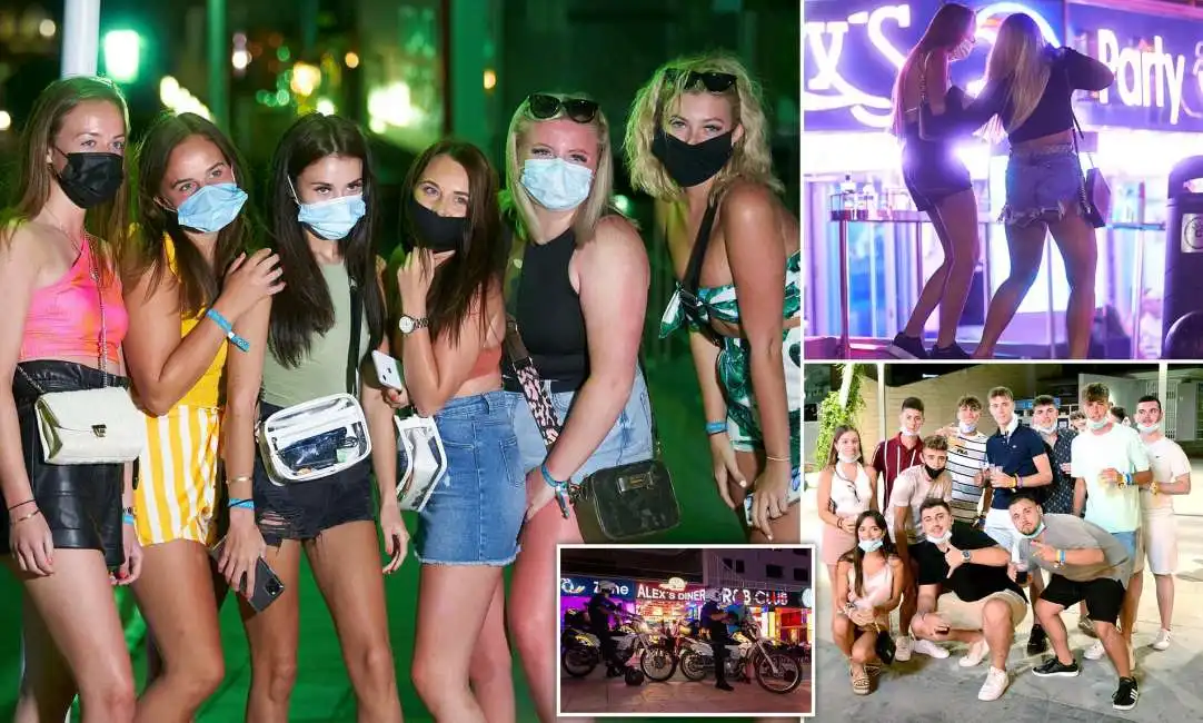 turisti inglesi a magaluf 2 baleari spagna 