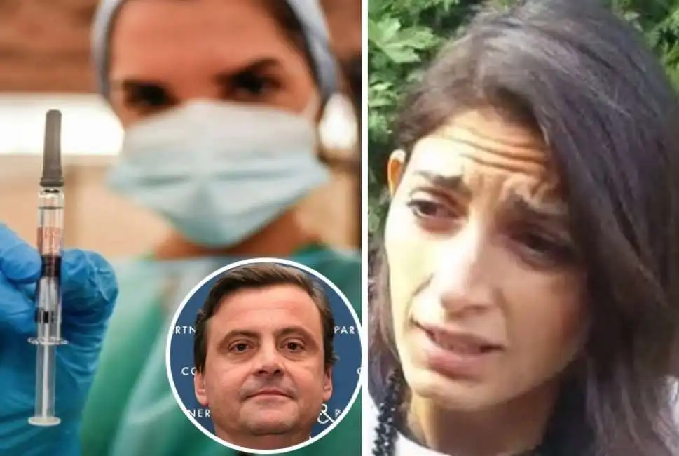 carlo calenda virginia raggi vaccino