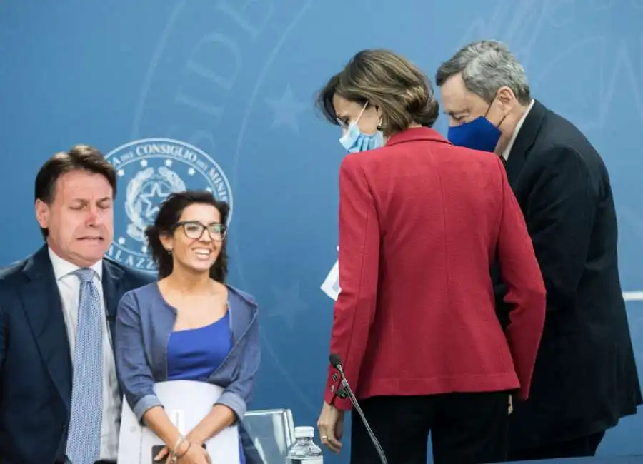 giuseppe conte fabiana dadone mario draghi marta cartabia