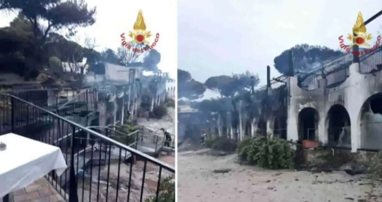 hotel di temptation island in fiamme