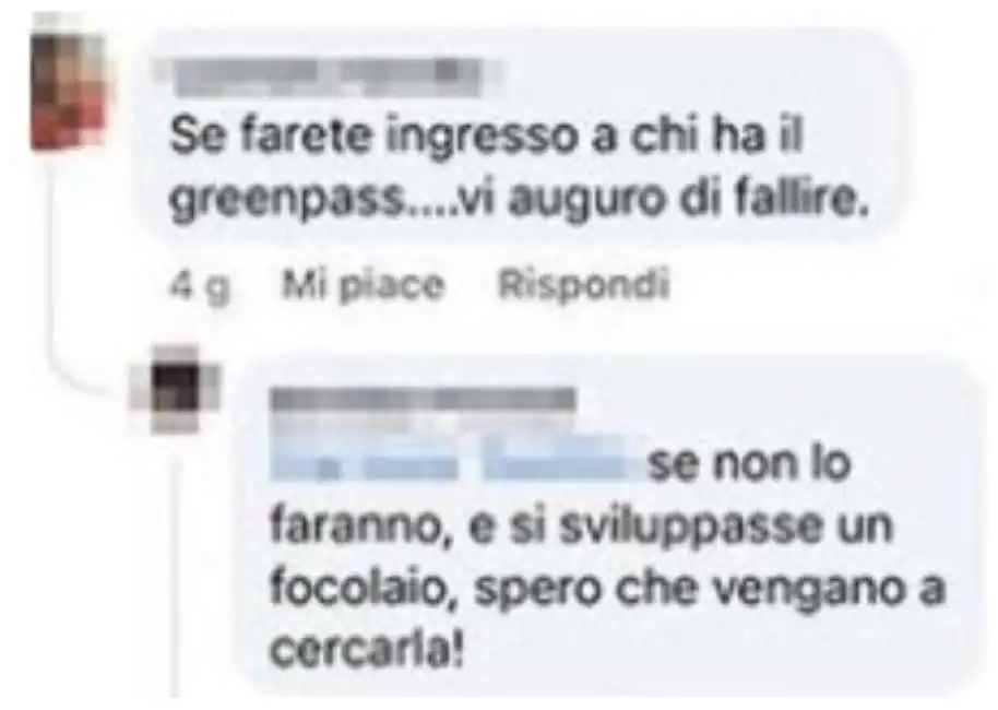 le recensioni negative dei no vax ai ristoranti che chiedono il green pass