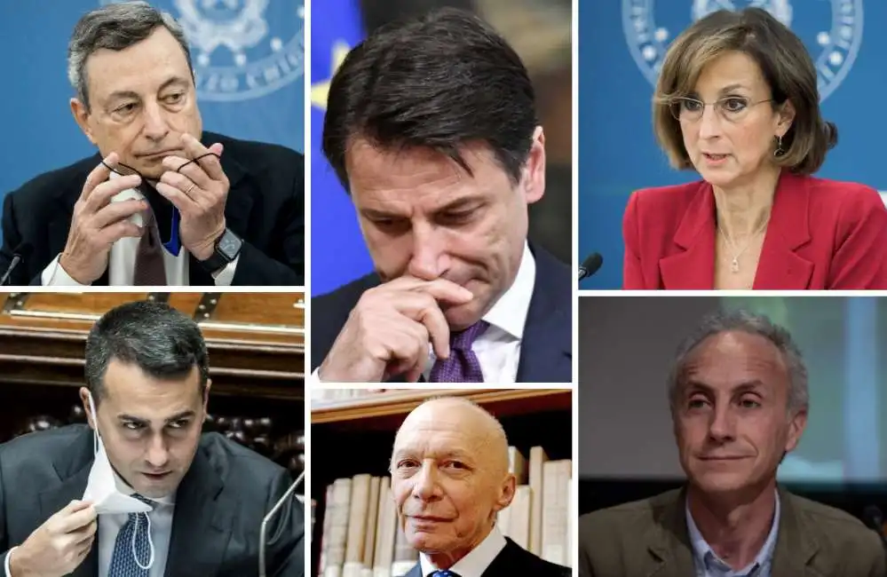 mario draghi giuseppe conte marta cartabia luigi di maio marco travaglio guido alpa