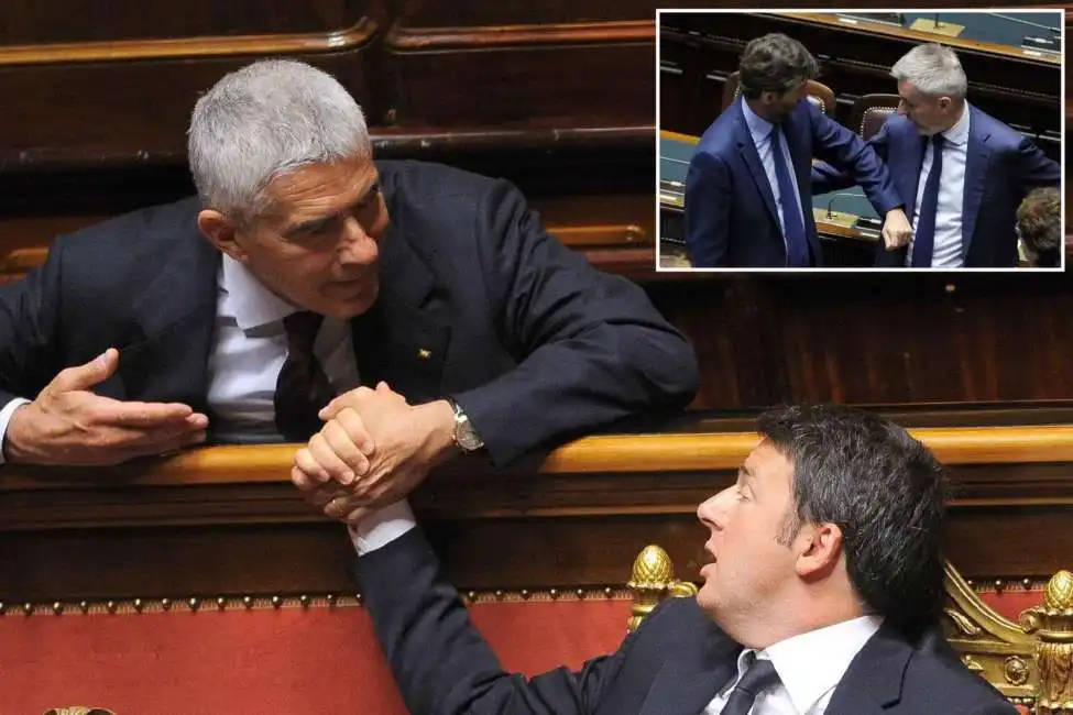 pierferdinando casini matteo renzi lorenzo guerini dario franceschini