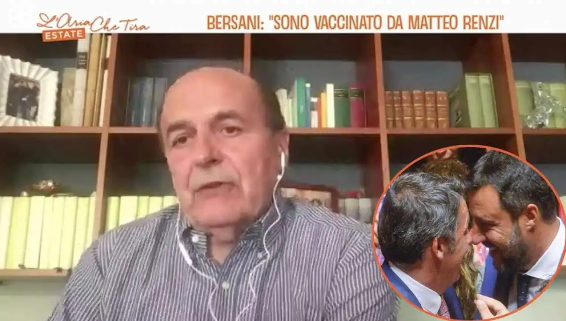 pierluigi bersani matteo renzi salvini