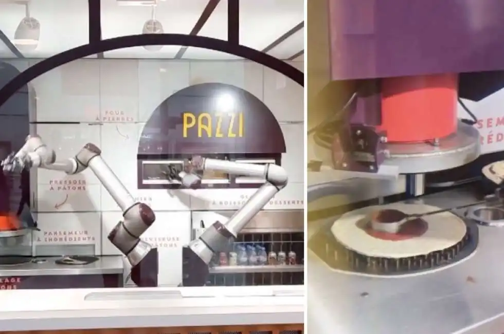 pizza robot parigi