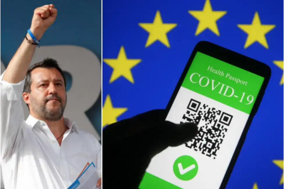 salvini green pass