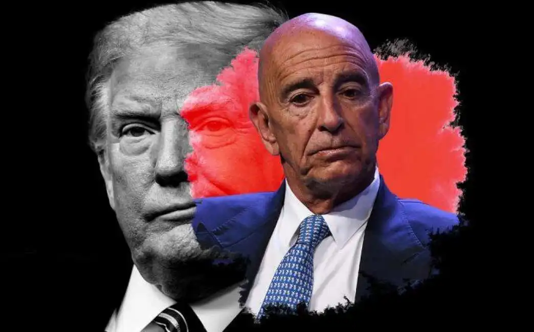 tom barrack e donald trump