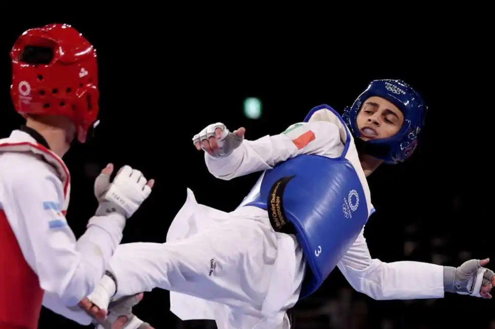 vito dell'aquila oro nel taekwondo a tokyo 2020