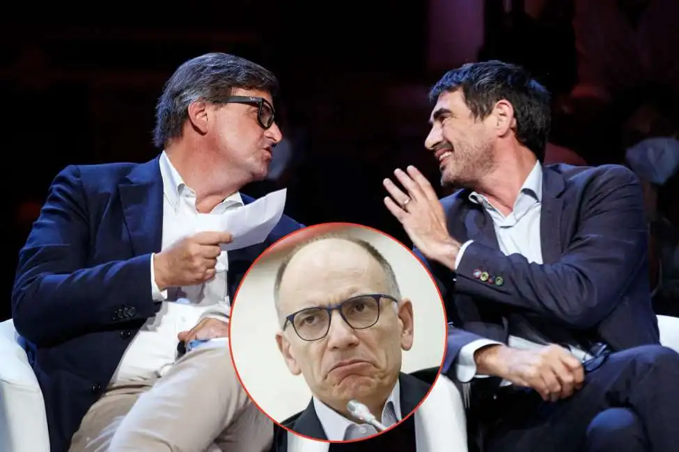 carlo calenda nicola fratoianni enrico letta 