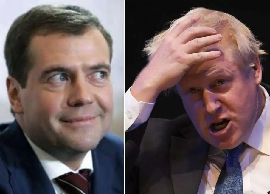 dmitry medvedev boris johnson 