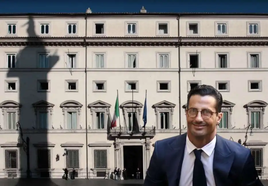 fabrizio corona palazzo chigi 