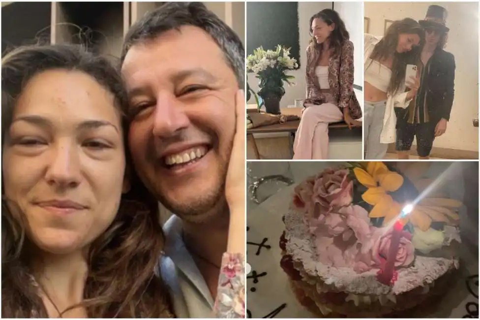 francesca verdini matteo salvini compleanno 30 anni