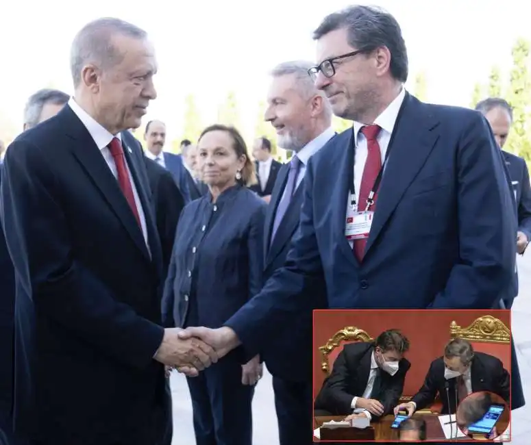 giancarlo giorgetti erdogan draghi dagospia 