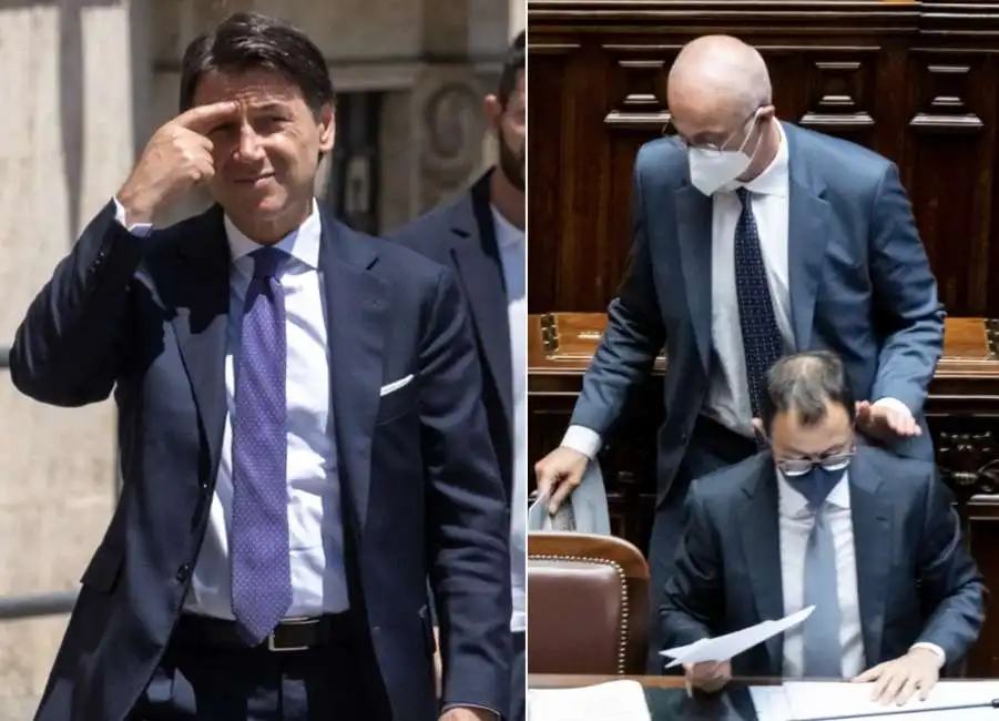 giuseppe conte federico dinca stefano patuanelli 