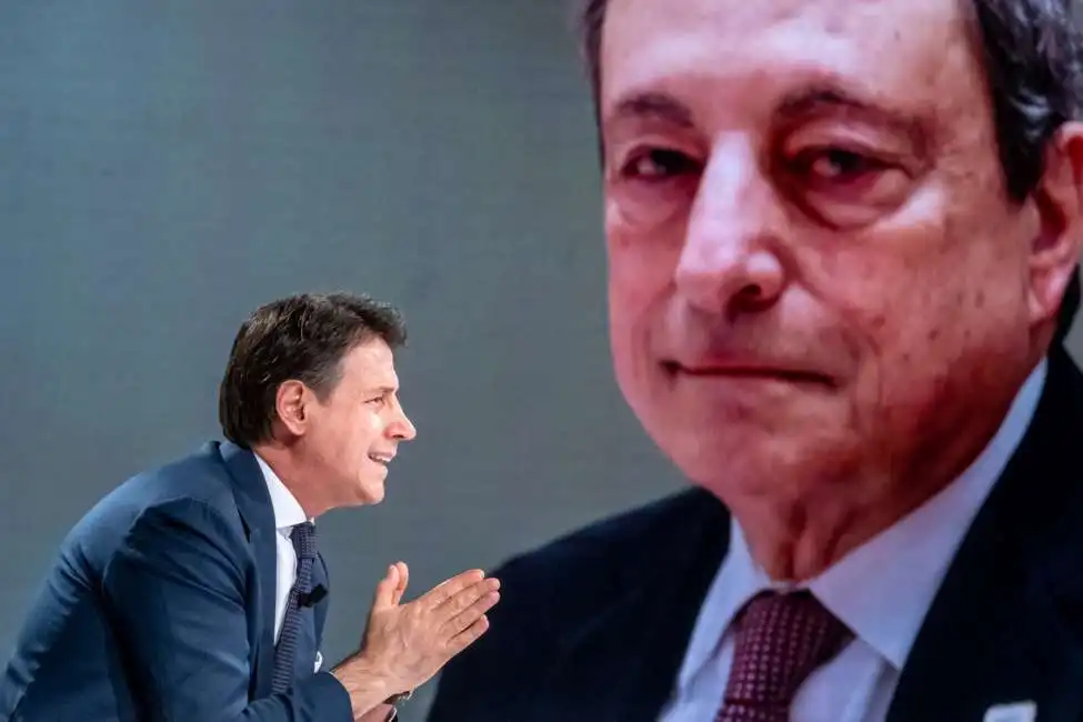 giuseppe conte mario draghi 