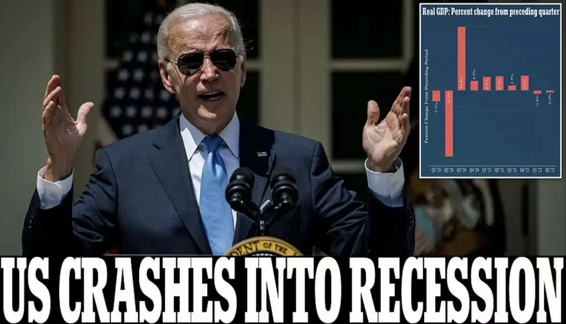 joe biden recessione economia usa americana america 