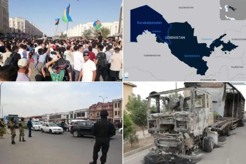 karakalpakstan uzbekistan proteste