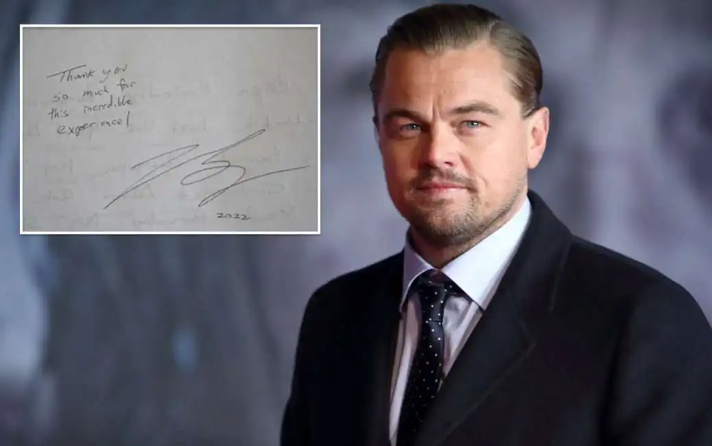 leonardo dicaprio uffizi firenze