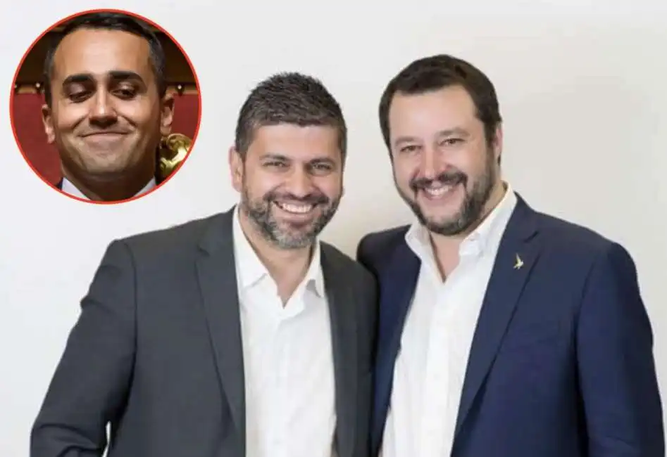 luigi di maio francesco zicchieri matteo salvini 