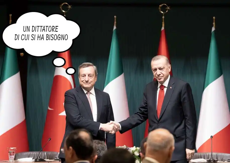 mario draghi recep tayyip erdogan 