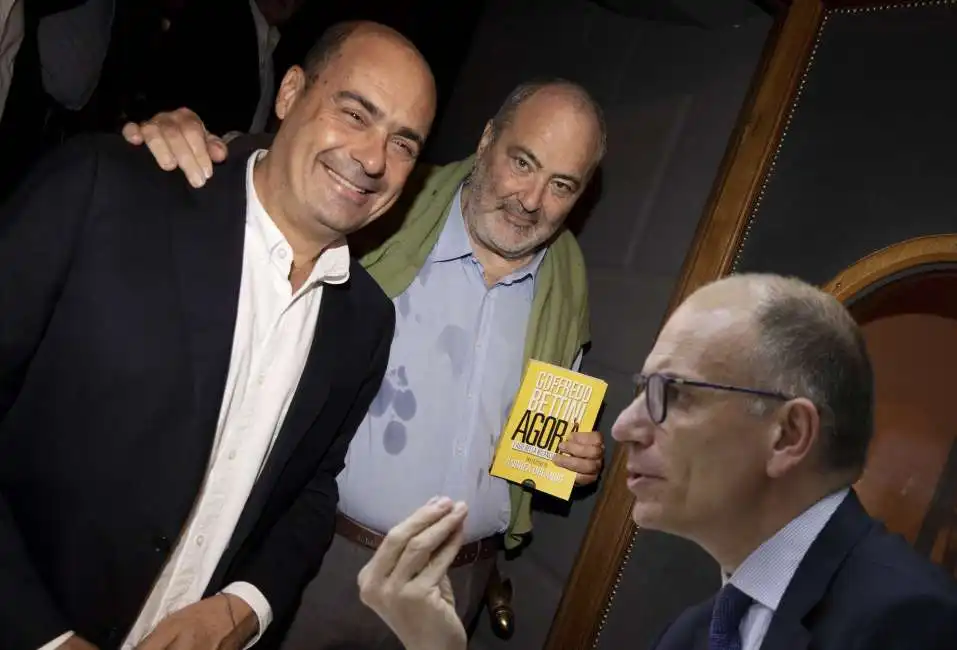 nicola zingaretti goffredo bettini enrico letta 