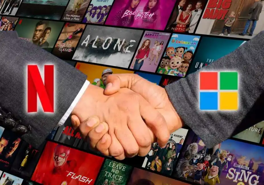 pubblicita su netflix microsoft