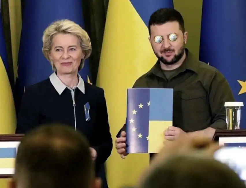 ursula von der leyen volodymyr zelensky 